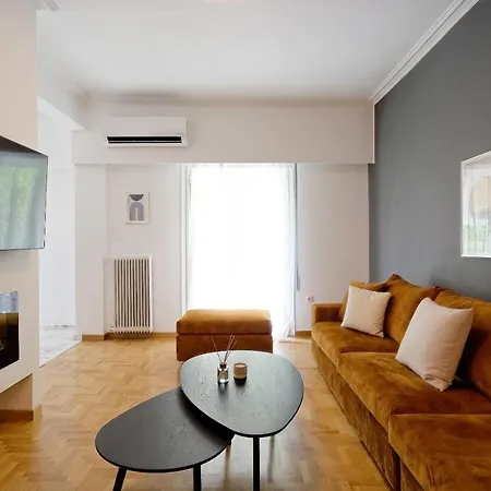 Elegant Big Apartment In Athens Center With Balcony Exterior photo